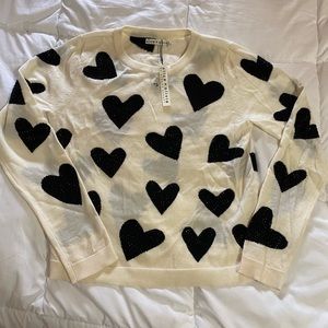 Alice and Olivia sequined sweater NWT